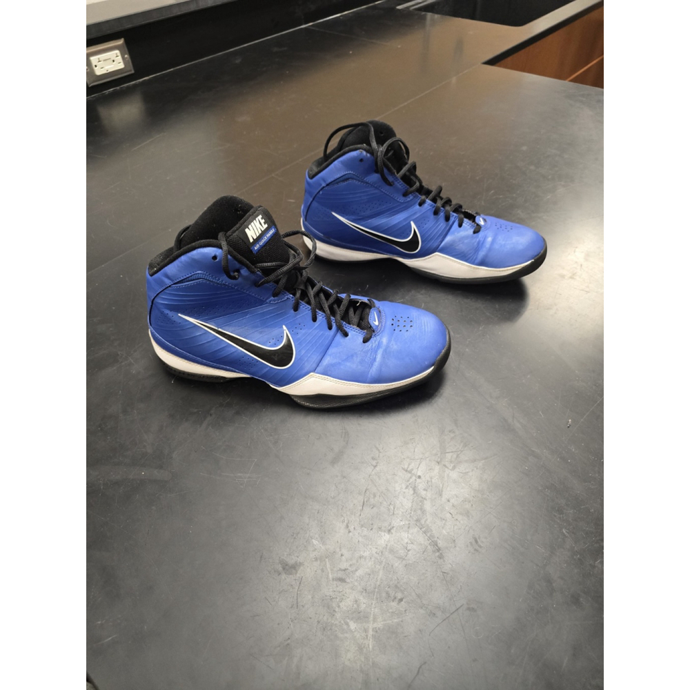 Nike Air Quick Handle Men's Blue Hi Top Basketball Sneakers Size 10.5 472633-400